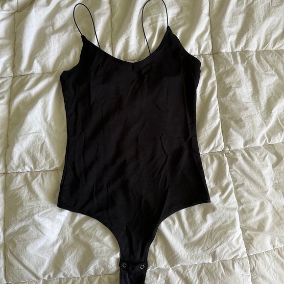 Garage V-Neck Bodysuit - Picture 1 of 2